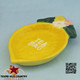 Lemon shaped tea bag holder