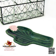 Add the charm of the desert southwest with this saguaro cactus spoon rest.