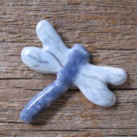 Blue dragonfly magnetic needlework holder or minder hand made in the USA.
