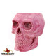 Bright Pink Skull Holder.