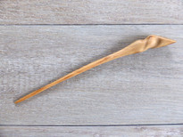 SOLD - Hand Crafted Pyracantha Wood Hair Pin