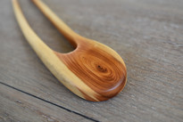 Yew Wood Hair Fork
