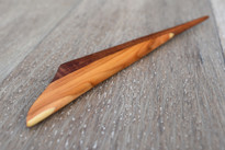 Sapele and Yew Wood Hair Pin