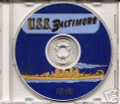 USS Baltimore CA 68 CRUISE BOOK  WWII on CD RARE Navy
