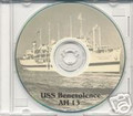 USS Benevolence AH 13 CRUISE BOOK WWII CD  RARE US Navy