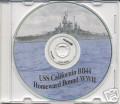 USS California BB 44 WWII Homeward Bound Photo CD RARE