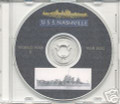 USS Nashville CL 43 CRUISE BOOK  WWII on CD  RARE Navy