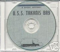 USS Takanis Bay CVE 89 CRUISE BOOK WWII CD Navy Photos