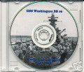 USS Washington BB 56 WWII War CRUISE BOOK on CD RARE