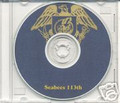 Seabees 113th Naval Battalion Log WWII  on CD RARE