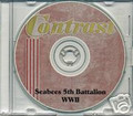Seabees 5th Naval Battalion Log WWII on CD RARE