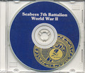 Seabees 7th  Naval Construction Battalion Log WWII  on CD RARE