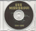USS Mississippi BB 41 CRUISE BOOK  WWII on CD  RARE