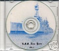 USS New York BB 34 CRUISE BOOK War Log WWII CD Navy