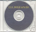 USS Noble APA 218 CRUISE BOOK WWII on CD  RARE US Navy