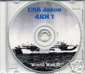 USS Jason ARH 1 CRUISE BOOK Memory Log WWII CD