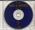 USS John Q Roberts APD 94 CRUISE BOOK WWII CD RARE Navy