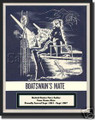 USN Navy Sailor Rate Print BOATWAINS MATE RATE Personalized