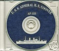 USS Admiral RE Coontz AP 122  CRUISE BOOK WWII CD Navy