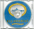 USS Arkansas BB 33 CRUISE BOOK  1944 Review WWII  CD
