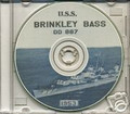 USS Brinkley Bass DD 887 1953 Cruise Book on CD RARE