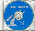 USS Canberra CAG 2 1959 Med Cruise Book on CD RARE