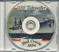 USS Tidewater AD 31 1954 Med Cruise Book CD
