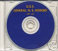 USS General HS Hodges AP 144 CRUISE BOOK WWII CD Navy