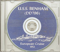 USS Benham DD 796 1952 Med Cruise Book on CD RARE