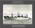 USS James O Hara APA 90 Personal Ship Canvas Print