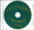 USS Chloris ARV 4 1951 - 1952 Med Cruise Book on CD RARE