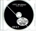 USS Murray DDE 576 1957 Cruise Book on CD