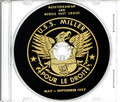 USS Miller DD 535 1957 Med and Middle East Cruise Book on CD