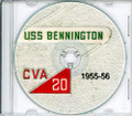 USS Bennington CV 20 1955-56 Med Cruise Book CD