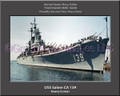 USS Salem CA 139 Personalized Ship Canvas Print