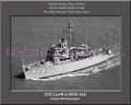 USS Cone DD 866 Personalized Canvas Ship Photo Print Navy Veteran Gift 