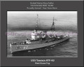 USS Tawasa ATF-92 Personalized Ship Canvas Print Photo US Navy Veteran Gift