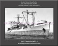 USS Catoctin AGC 5 Personalized Ship Canvas Print Photo US Navy Veteran Gift