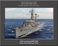 USS Lansing DER 388 Personalized Ship Canvas Print Photo US Navy Veteran Gift