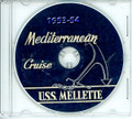 USS Mellette APA 156 1953-54 CRUISE BOOK CD