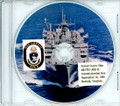 USS Arctic AOE 8 Commissioning Program on CD 1995 Plank Owner