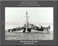 USS Eversole DE 404 Personalized Ship Canvas Print