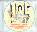 USS Barbour County LST 1195 Commissioning Program on CD 1972 Plank Owner