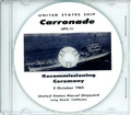USS Carronade IFS 1 Recommissioning Program on CD 1965 Plank Owner