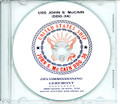 USS John S McCain DDG 36 Decommissioning Program on CD 1978