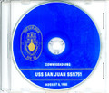 USS San Juan SSN 751 Commissioning Program on CD 1988