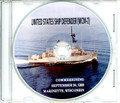 USS Defender MCM 2 Commissioning Program on CD 1989