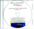USS South Carolina CGN 37 Deactivation Program on CD 1998