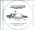 USS Pigeon ASR 21 Commissioning Program on CD 1973