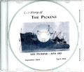 USS Pickens APA 226 WWII Cruise Book CD